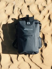 18L backpack on sand