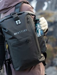18L waterproof backpack new external water bottle pocket