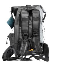 30L waterproof backpack back side