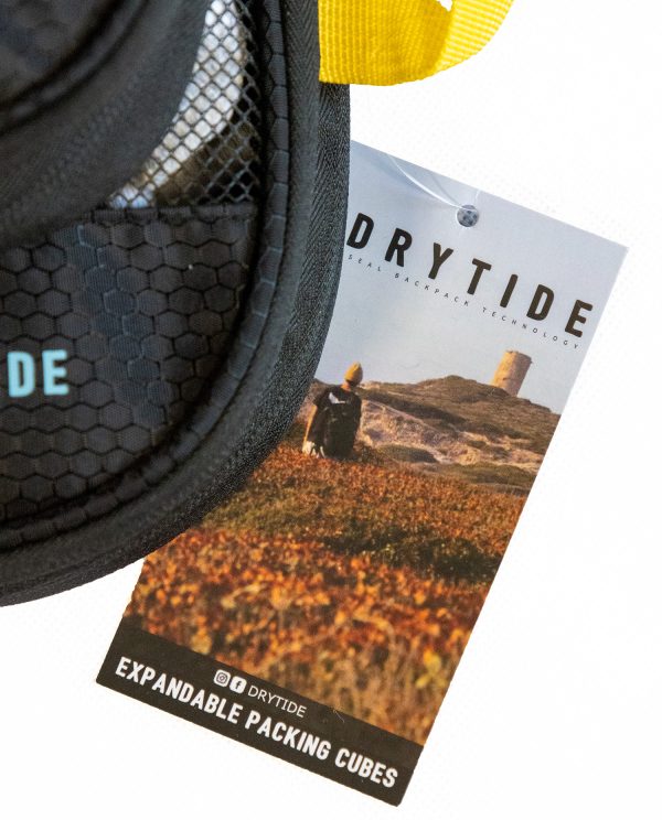 DryTide packing cubes tag