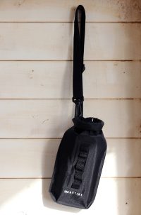 Flat 2L dry bag with shoulder strap