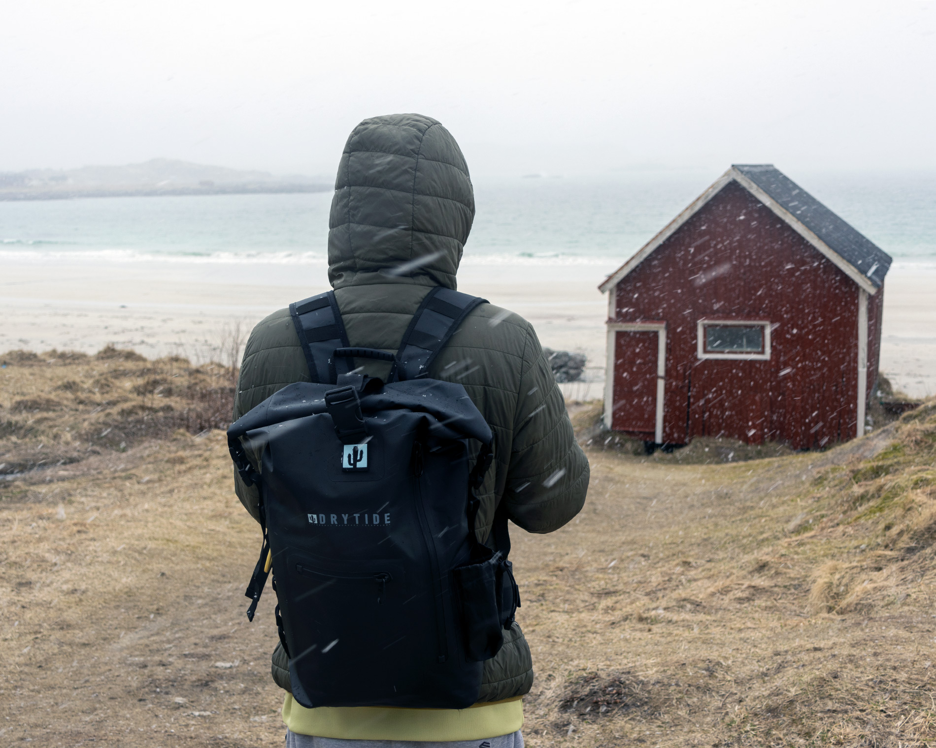 famous photo beach in Lofoten