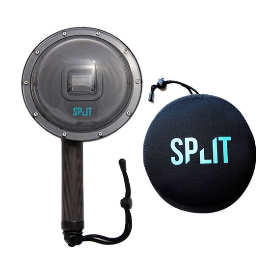 hero5 6 7 split dome port with cover