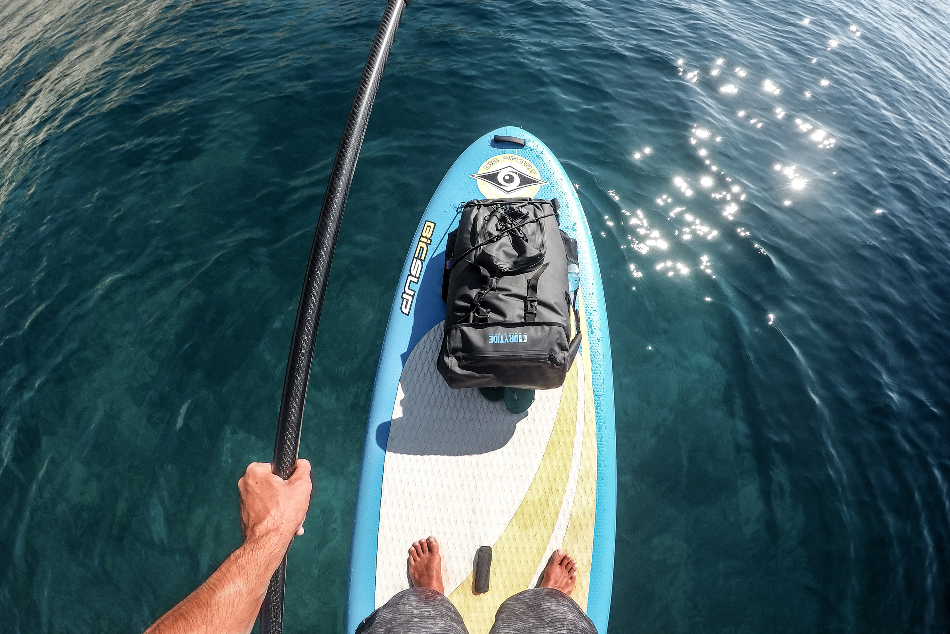 Kayak or sup: stand up paddling point of view.