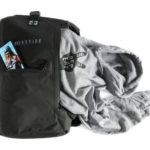 waterproof backpack with hoodie in external pocket e1607976867471