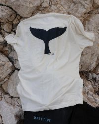 whale tail tshirt bright natural color